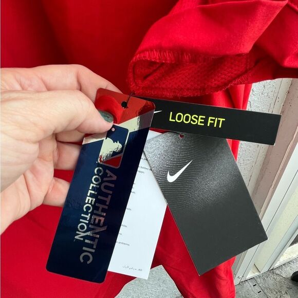 Nike MLB LA Angels Red Pullover Shirt XXL Dri-Fit Authentic Collection NWT - Picture 11 of 14